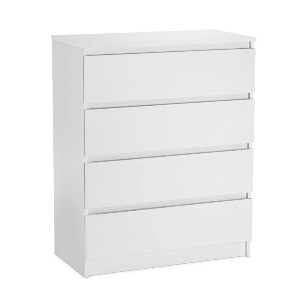 Изображение товара Комод Woodville Мадера К4М белый современный с 4 ящиками