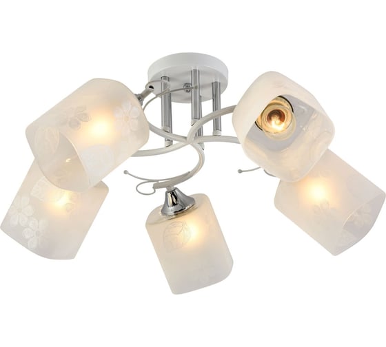 Изображение товара Люстра потолочная Moderli Elio белый, хром V10946-C