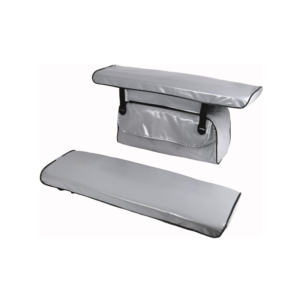 Комплект накладок лодочных GAOKSA 90x20x4 см, ПВХ серый KNP-90/20