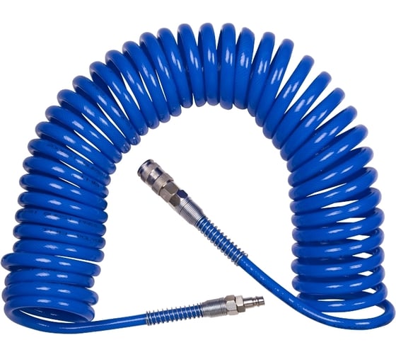 Изображение товара Шланг пневматический спиральный высокого давления (8x12 мм; 15 м) KING TONY 79962-15