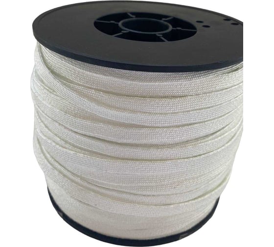 Изображение товара Кремнеземный шнур ЭКОВУЛ (EKOWOOL) ШК-4 диаметр 4 мм, 100 метров 10053