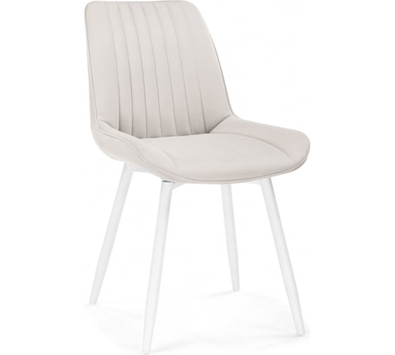 Изображение товара Стул Woodville на металлокаркасе Седа К крутящийся молочный / белый 584140