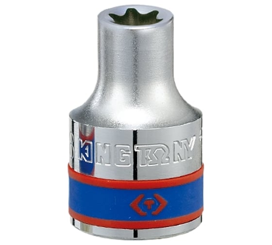 Изображение товара Головка торцевая TORX (E8; 1/2"; 37 мм) KING TONY 437508M
