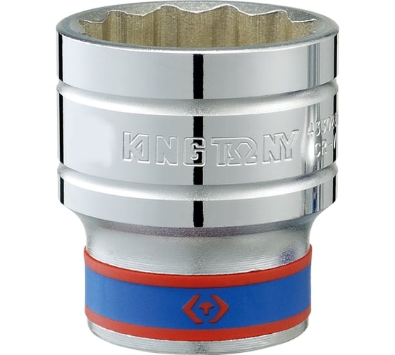 Изображение товара Головка торцевая стандартная (34 мм; 1/2"; 12-гранная) KING TONY 433034M