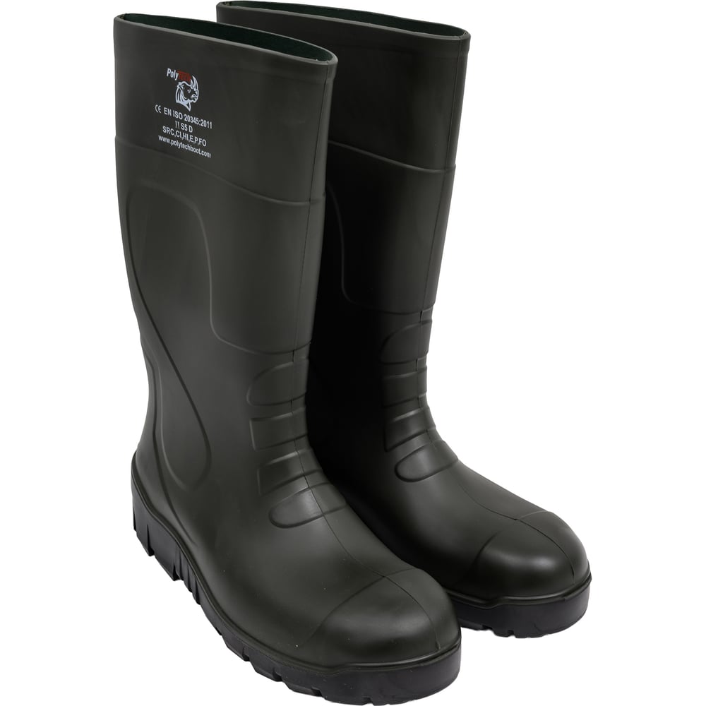 Изображение товара Защитные сапоги PolyTech S5 47 водонепроницаемые антипроскальзывающие