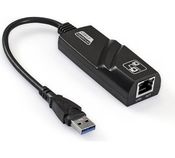 Изображение товара Кабель-адаптер ExeGate EXE-730U3-45 USB3.0 -- 1xRJ45 UTP 1000Mbps, Realtek Chipset RLT8153 288739