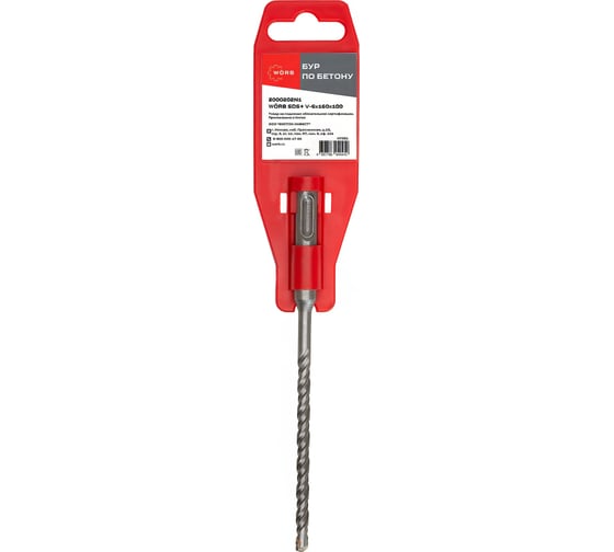 Изображение товара Бур по бетону WORB SDS-PLUS 6x160x100 мм WÖRB 2000202N1