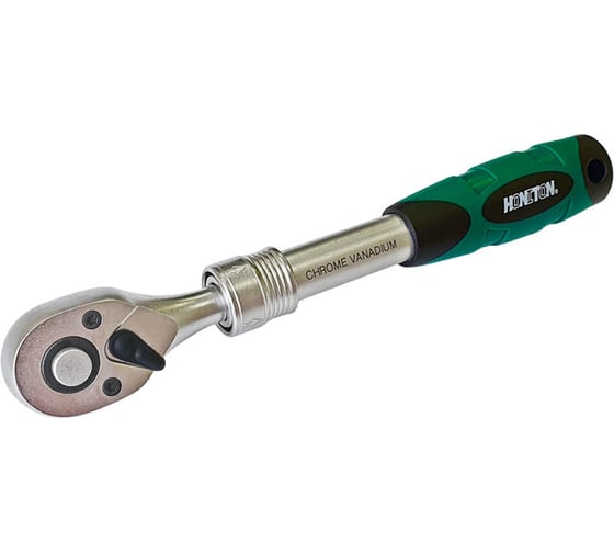 Изображение товара Трещотка телескопическая HONITON, с кнопкой, 1/4", 72 зубца RH-A93236G В0000000188267