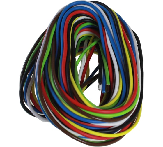 Изображение товара Провод монтажный Nord-Yada ПГВА-0,75 10 метров TM Nord YADA 909631