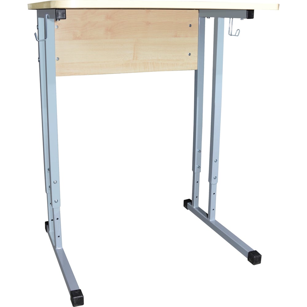 Изображение товара Стол-парта ОФИСМАГ Умник регулируемый 600x500 мм серый ЛДСП клен