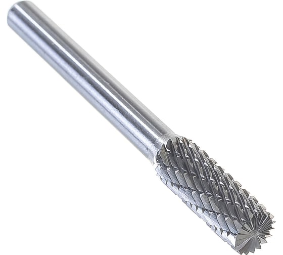 Изображение товара Борфреза цилиндрическая с зубчатым торцом (8х20х6х65 мм; ВК8; В08; 20Х06) ИНСТУЛС 00001337641
