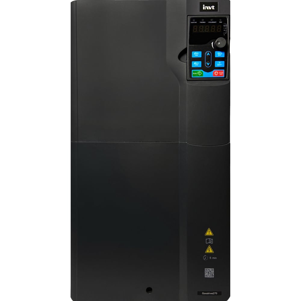 Частотный преобразователь INVT со встроенным DC дросселем GD270 55 кВт 380В IP20 (GD270-055-4-L1) 11001-02268