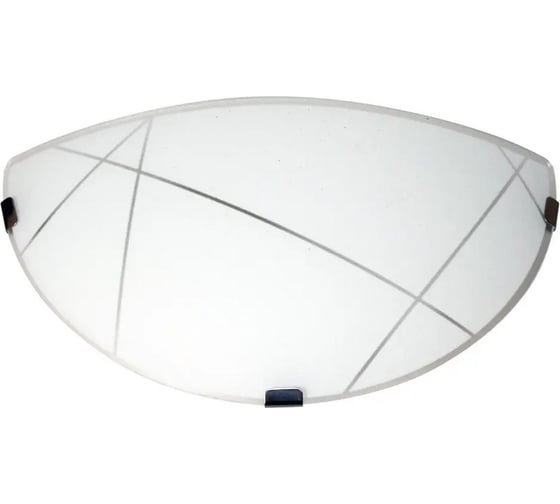 Изображение товара Светильник настенный ЭЛЕТЕХ Контур 300/2 НББ 21-60 М19 матовый белый 1005206057