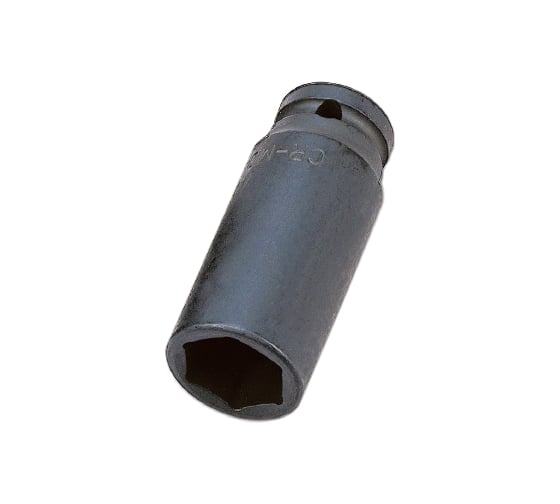 Изображение товара Головка торцевая ударная удлиненная 6-гранная 1/2" HONITON, 15 мм ISK-A4015MLB В0000000174023