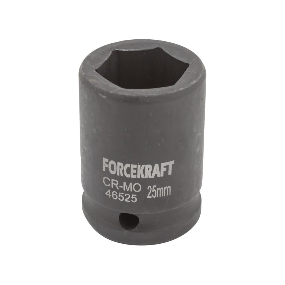 Изображение товара Головка ударная 6-гранная 25 мм 3/4 дюйма CrMo FORCEKRAFT FK-46525