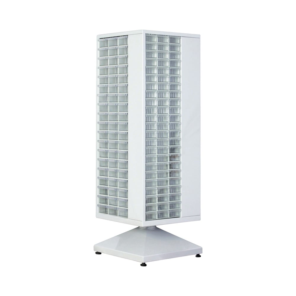 Изображение товара Стойка поворотная белая Sembol Plastik МТ1 с 246 ящиками