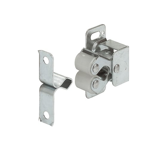 Изображение товара Двойная роликовая защелка Hafele оцинкованные 244.01.903