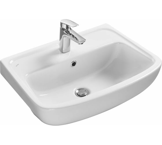 Изображение товара Умывальник Santek 1.WH50.1.756 ЛОНГИ 60 см 1/отв 00000137409