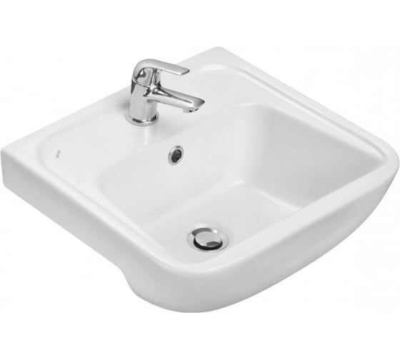 Изображение товара Умывальник Santek 1.WH50.1.753 ЛОНГИ 45 см 1/отв 00000137413