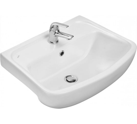Изображение товара Умывальник Santek 1.WH50.1.755 ЛОНГИ 55 см 1/отв 00000137406