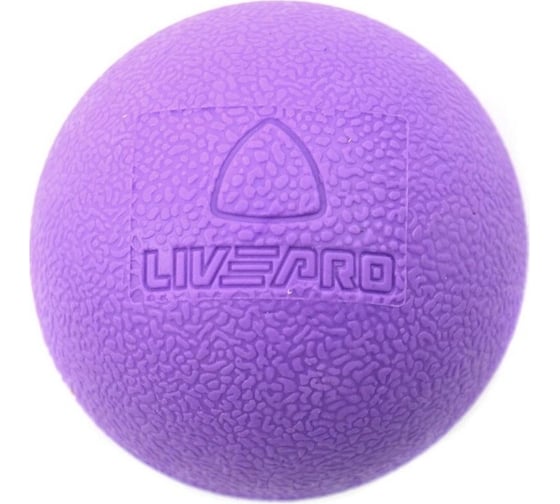 Изображение товара Массажный мяч LivePro Muscle Roller Bag 6.5 см, фиолетовый NL LP8501 00-00-00
