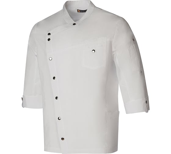 Изображение товара Китель поварской СОЮЗСПЕЦОДЕЖДА РИСТРЕТТО ШЕФ Лайт мужской белый, 44-46 2000000242705