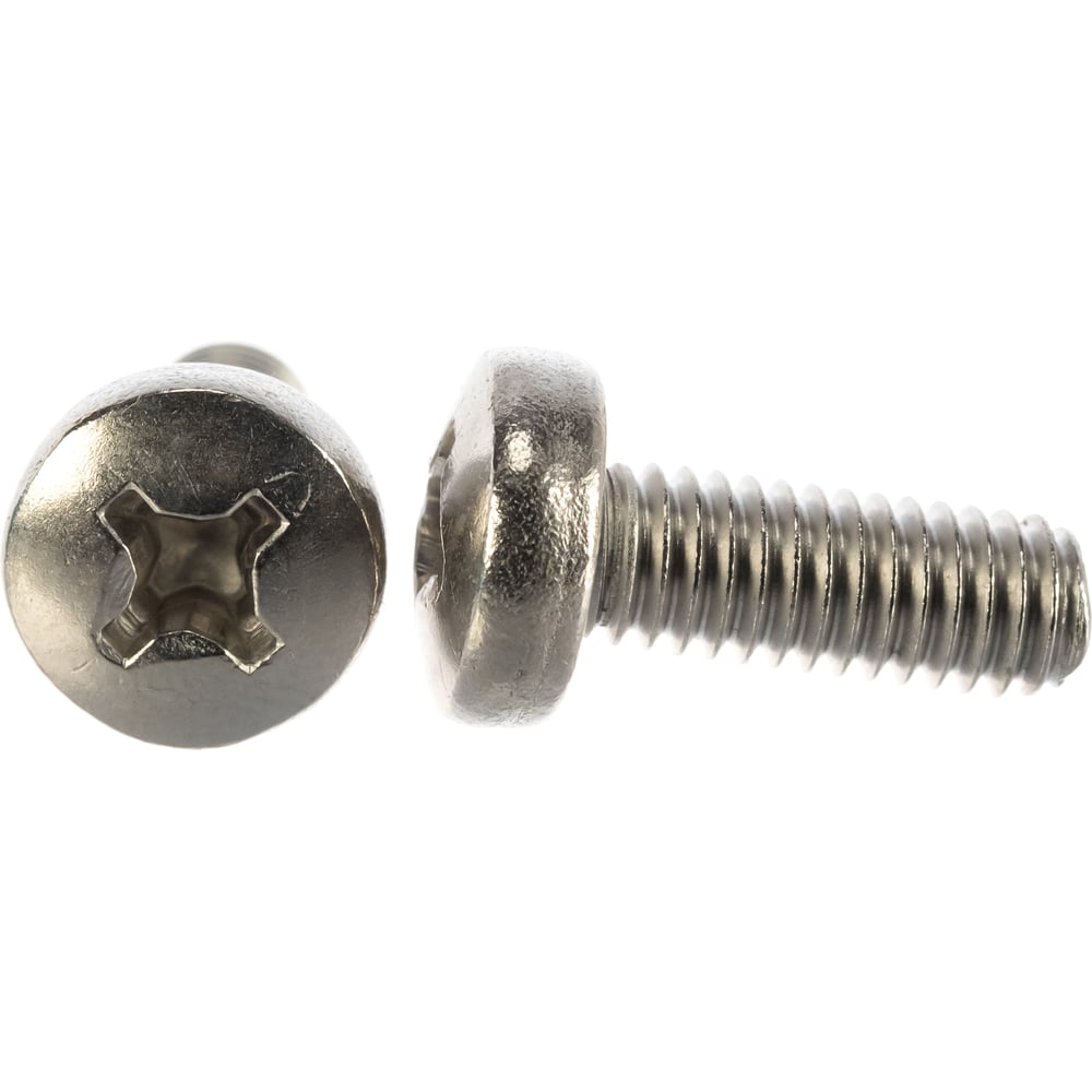 Изображение товара Винт ЦКИ DIN7985 М6х16 из нержавеющей стали A2 250 шт