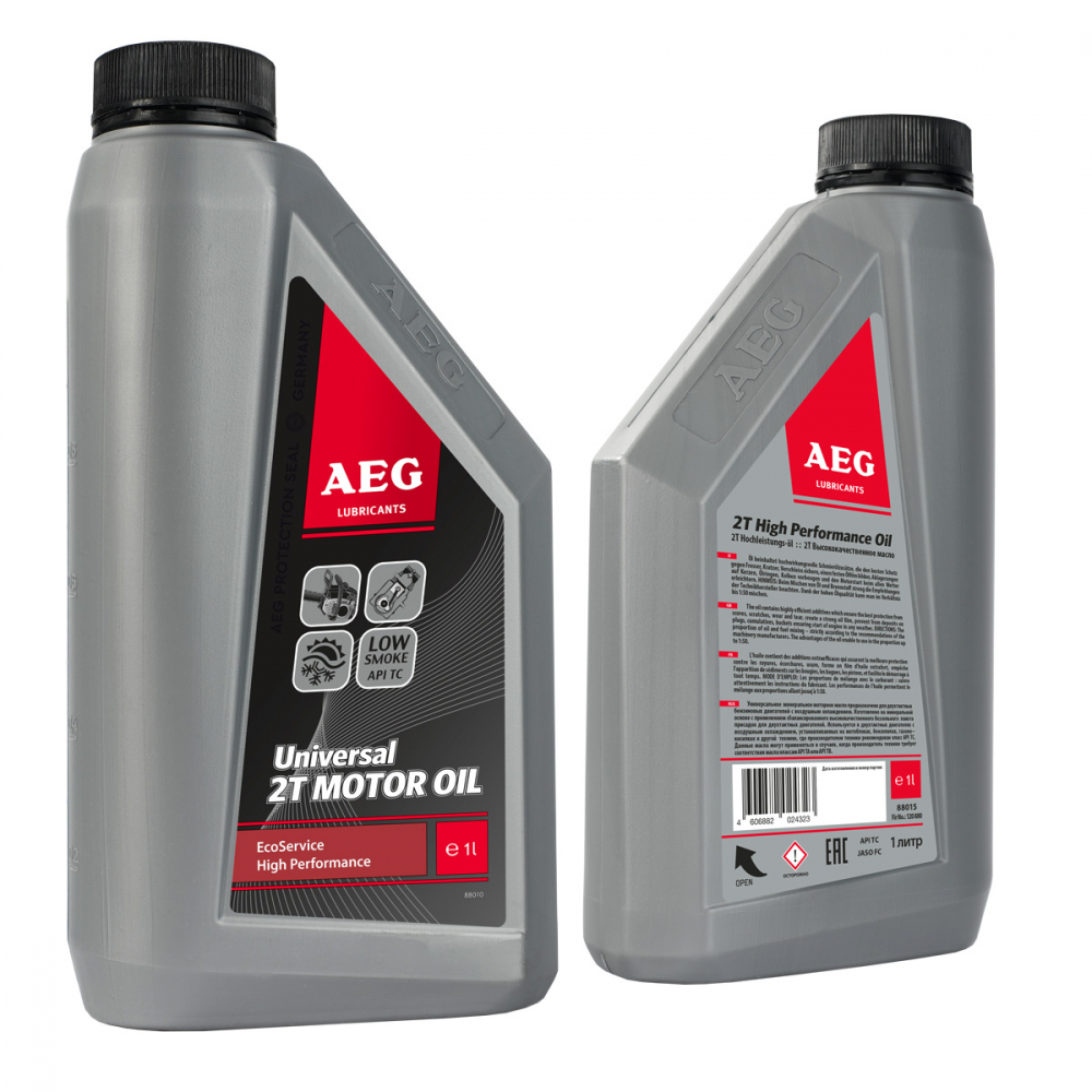 фото Масло двухтактное минеральное universal (1 л; api tc) aeg lubricants 30625