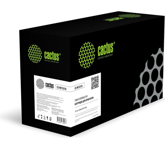 Изображение товара Картридж лазерный Cactus CS-W1331A 331A черный (5000стр.) для HP Laser 408dn/MFP 432fdn 2000597