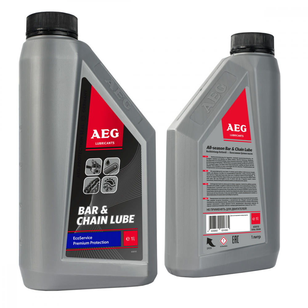 фото Масло цепное всесезонное bar&chain lube 1 л aeg lubricants 30611