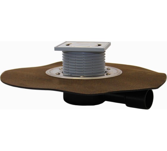 Изображение товара Трап с горизонтальным выпуском HL с полимербитумным полотном Ø420 мм, DN40/50 510NH