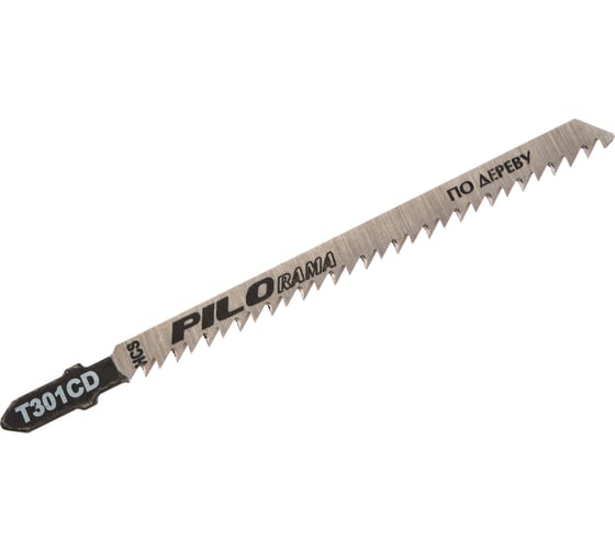 Изображение товара Пилки T301CD (2 шт; 8 TPI; 115x90 мм; h=6-60 мм) по дереву и пластику Pilorama 553011