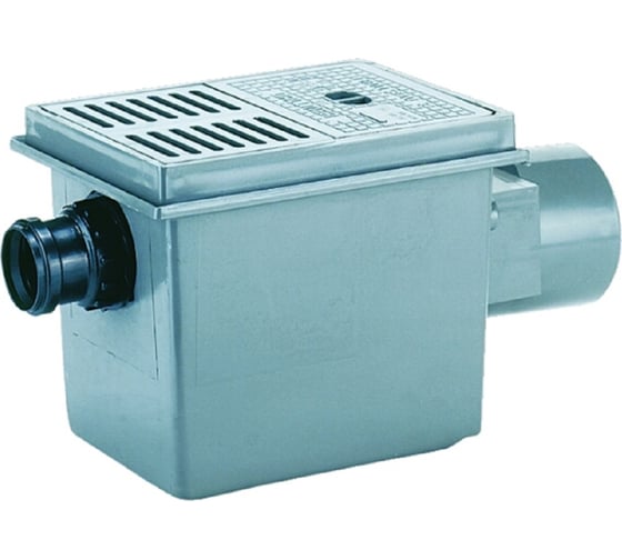 Изображение товара Трап с горизонтальным выпуском HL DN110, с дополнительным отводом DN50 77.1