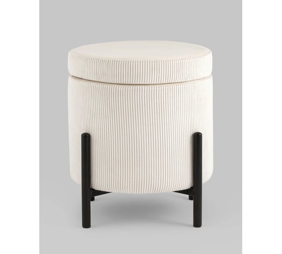 Изображение товара Пуф Стул Груп Дали велюр молочный AV 482-V000/V01-08