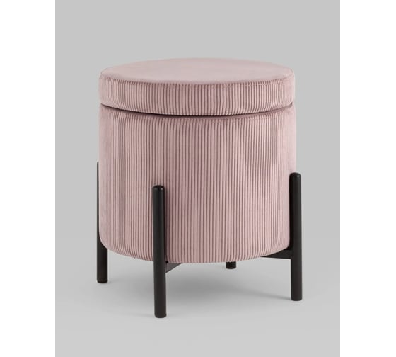 Изображение товара Пуф Стул Груп Дали велюр пыльно-розовый AV 482-V392/V11-08
