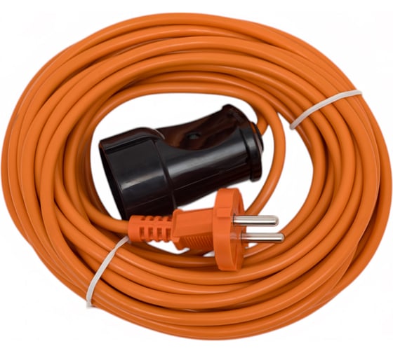 Изображение товара Удлинитель ООО "ГОСТ-ЭЛЕКТРО" 1x10 м ПВС 2x0,75 Меркурий УП6-159 "МРК" 330123