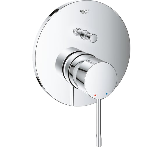 Изображение товара Смеситель однорычажный для ванны Grohe Essence круглая розетка 24058001