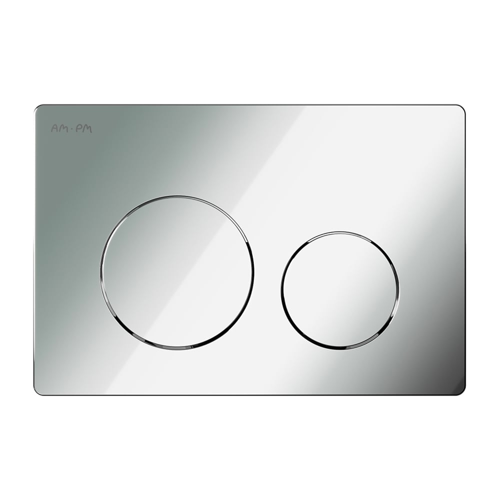 Изображение товара Клавиша для инсталляции AM.PM PrimeFit L пластик хром глянцевый