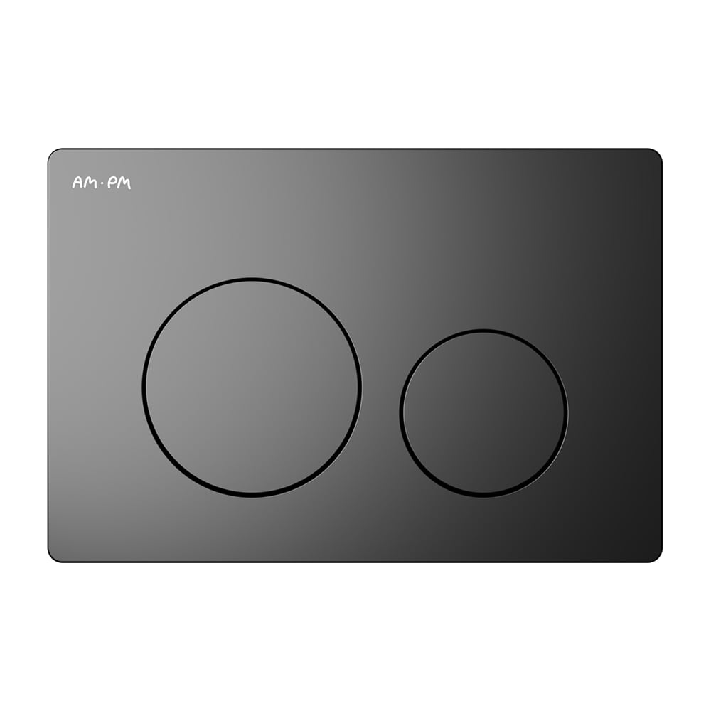 Изображение товара Клавиша для инсталляции AM.PM PrimeFit L черный матовый ABS пластик