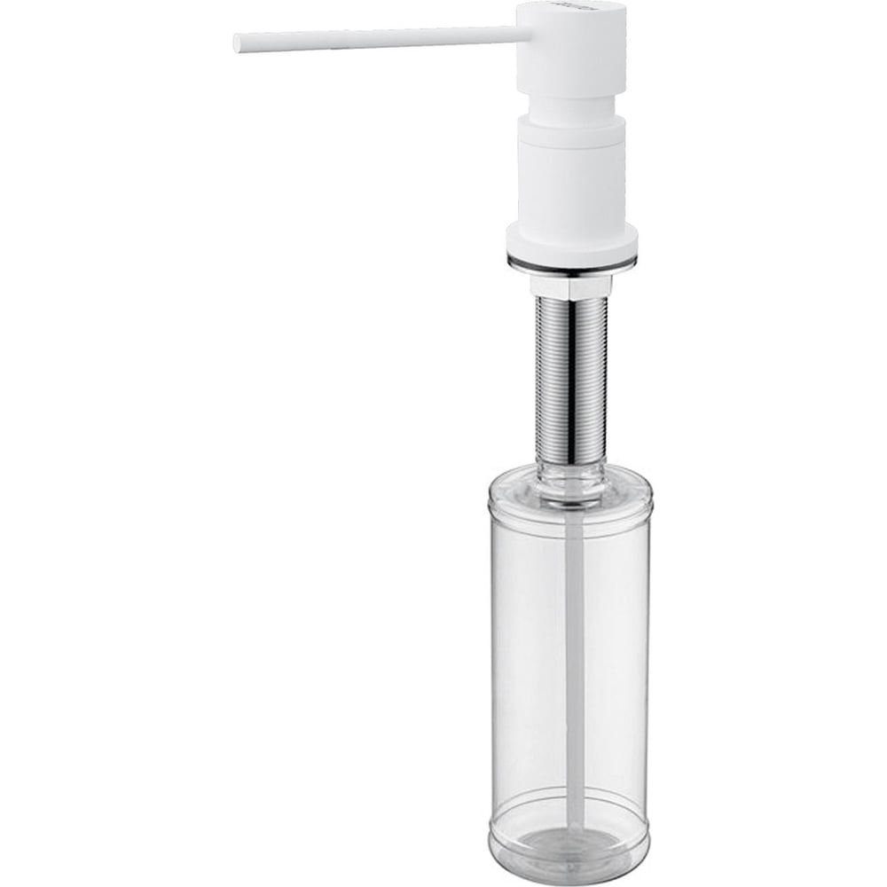 Изображение товара Дозатор для жидкого мыла Paulmark KRAFT, белый матовый, D003-WH