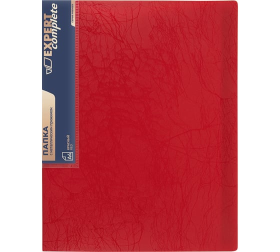 Изображение товара Папка с металлическим прижимом Expert Complete 6 шт., A4, 700 мкм, 20 мм, волокно, Premier, красный EC210737004 709140