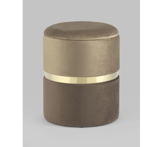 Изображение товара Пуф Стул Груп Кэрри с ящиком, велюр коричневый 19A060VA-8167-7/12