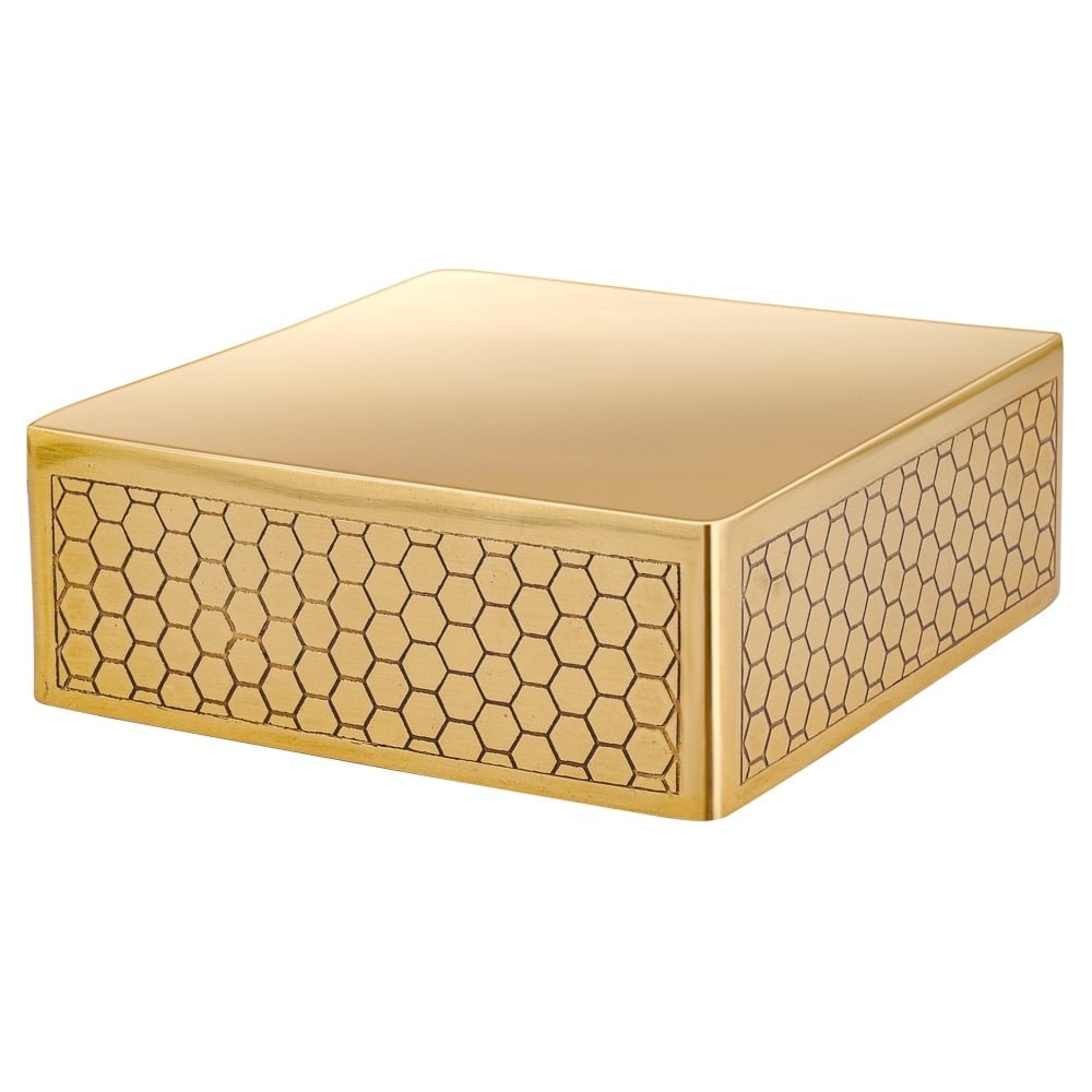 Изображение товара Мыльница Covali МЁД SH-8599G из нержавеющей стали стильная