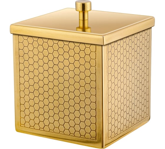 Изображение товара Стакан для ватных дисков Covali МЁД SH-8598G