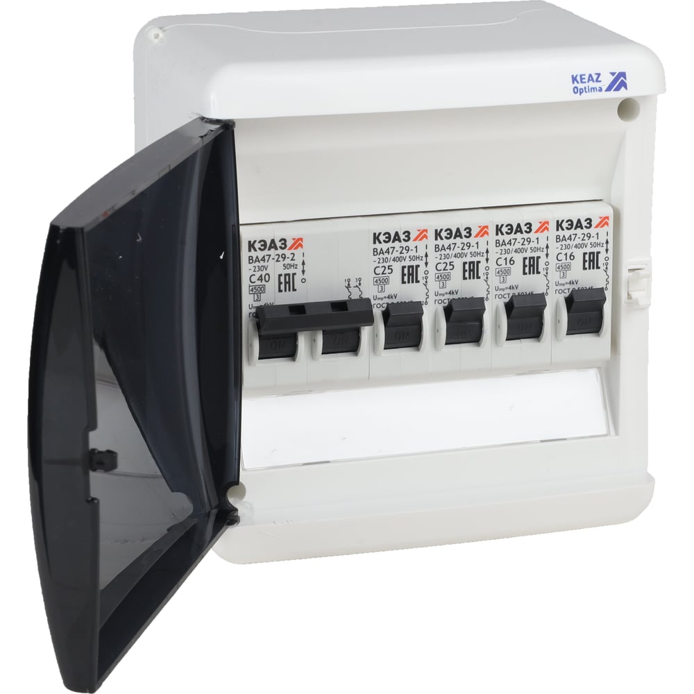 Изображение товара Щит распределительный НКУ ЩР40А UNK-06 5 модулей навесной белый