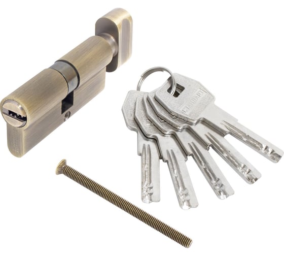 Изображение товара Цилиндровый механизм Стандарт MAX 70 (35x35В) AB 5 ключей перф., ключ/верт. 16030