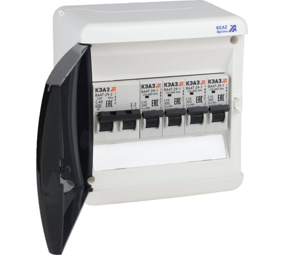 Изображение товара Щит распределительный ООО "Центр Энергии" НКУ ЩР40А UNK-06 (1x2С40, 4x1С10) 00-00005085