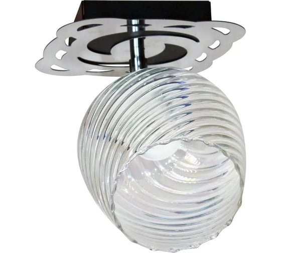 Изображение товара Светильник настенно-потолочный ЭЛЕТЕХ Кира 111 черн.муар хром НПБ 01-60-107 [ИМ] Светильник потолочный 1005404972