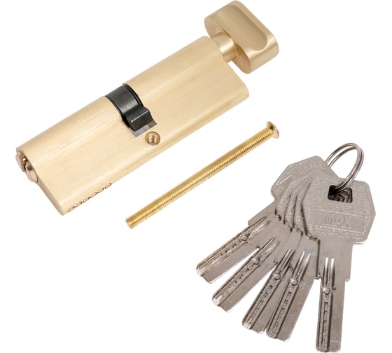 Изображение товара Цилиндровый механизм Стандарт MAX 90 (45x45В) SB 5 ключей перф., ключ/верт. 16038