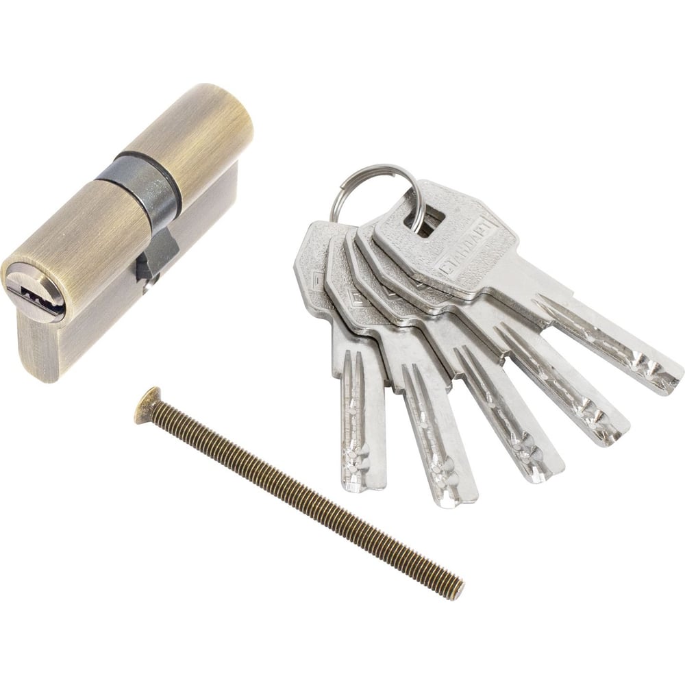 Изображение товара Цилиндровый механизм Стандарт MAX 60 с 5 ключами